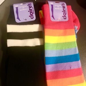 Claire’s Thigh High socks (Set of 2) | stocking stuffer